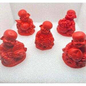 Cinnabar Buddha Carving